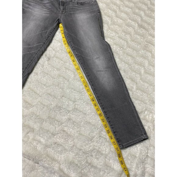 Women's Lucky Brand Gray Jeans Lolita Skinny, Size 4 / 27 (28x28 msrd) - Picture 8 of 12